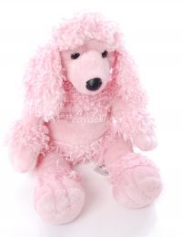 Build a Bear PINK POODLE DOG Stuffed Plush